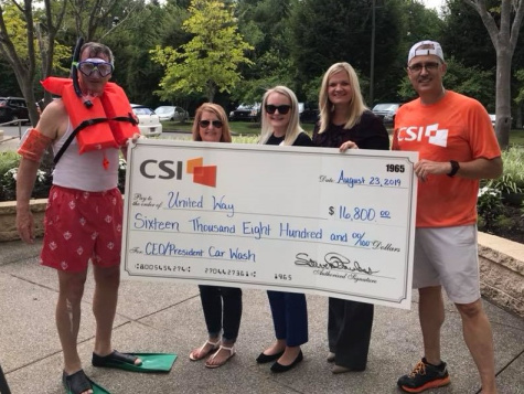 The CSI Workplace Carwash Fundraiser was a huge hit! 